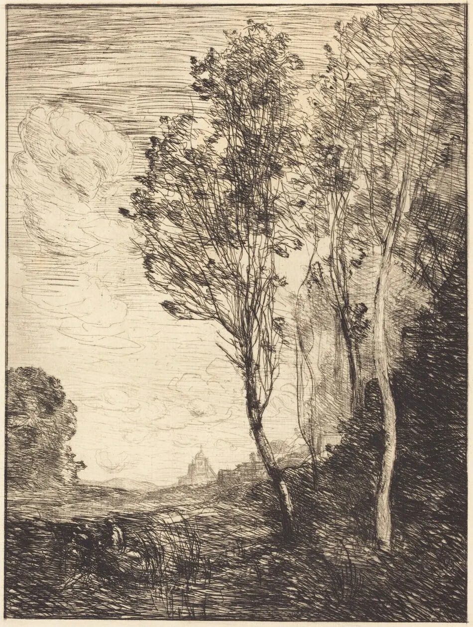Souvenir of Italy (Souvenir d'Italie) by Jean-Baptiste-Camille Corot