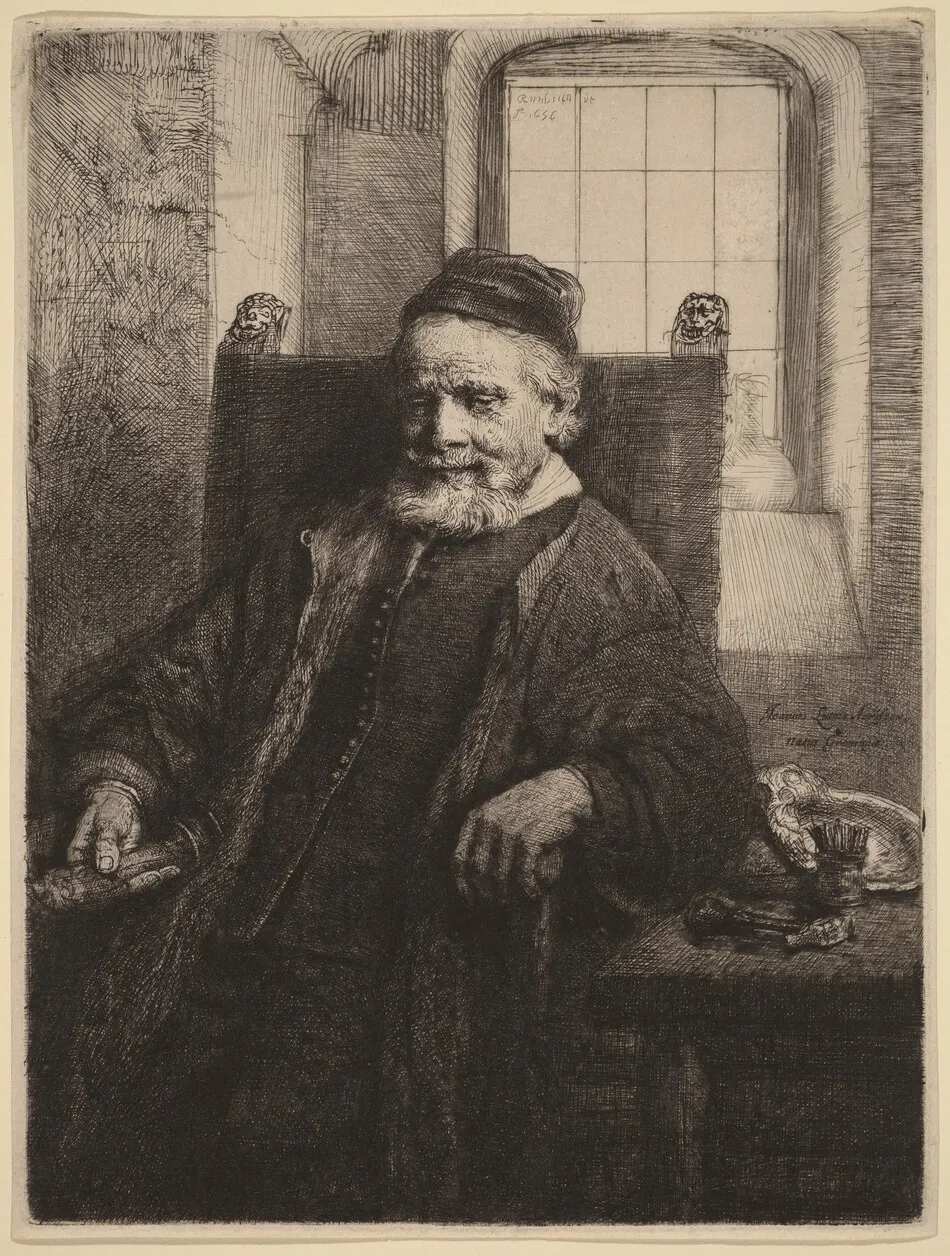 Jan Lutma by Rembrandt van Rijn