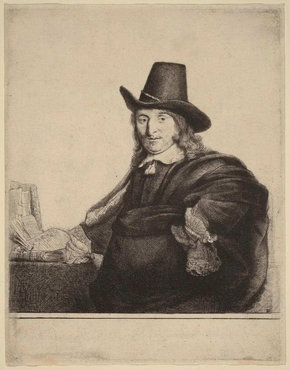 Jan Asselijn by Rembrandt van Rijn