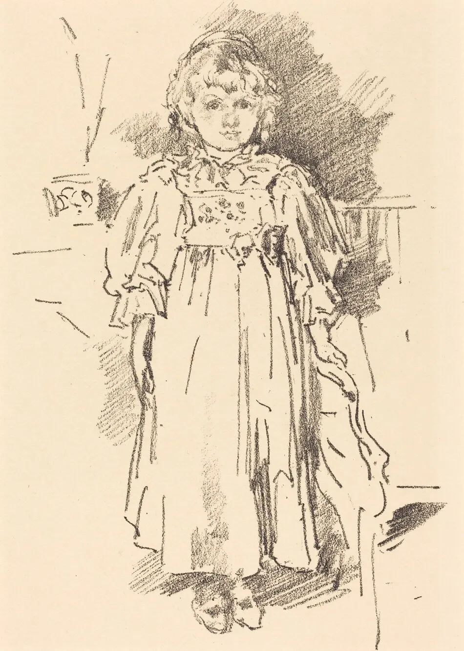 Little Evelyn by James McNeill Whistler