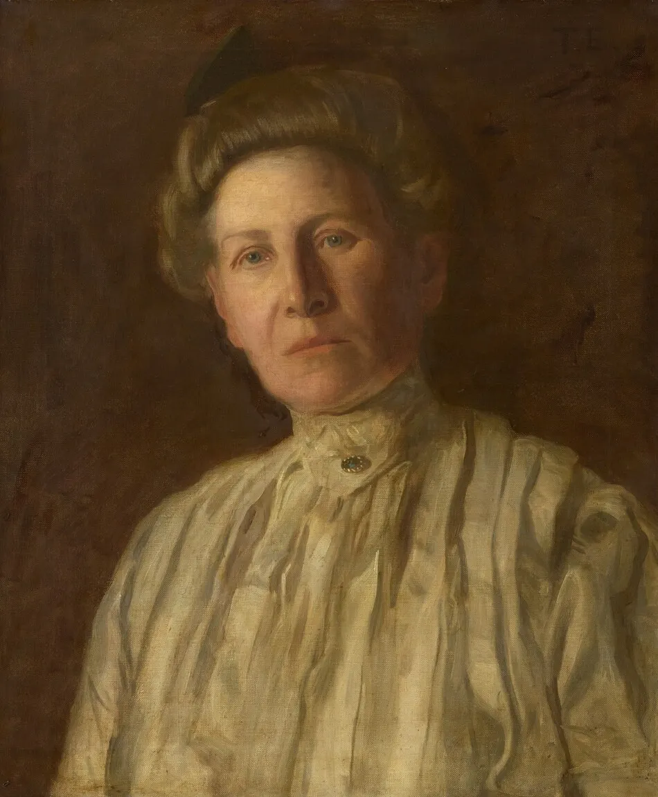 Annie C. Lochrey Husson (Mrs. Louis Husson) by Thomas Eakins