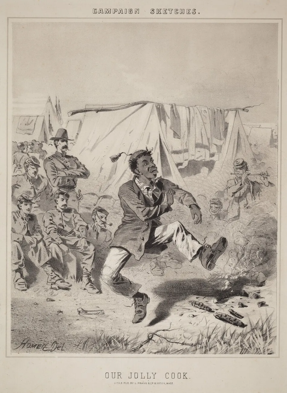 Campaign Sketches: Our Jolly Cook by Winslow Homer