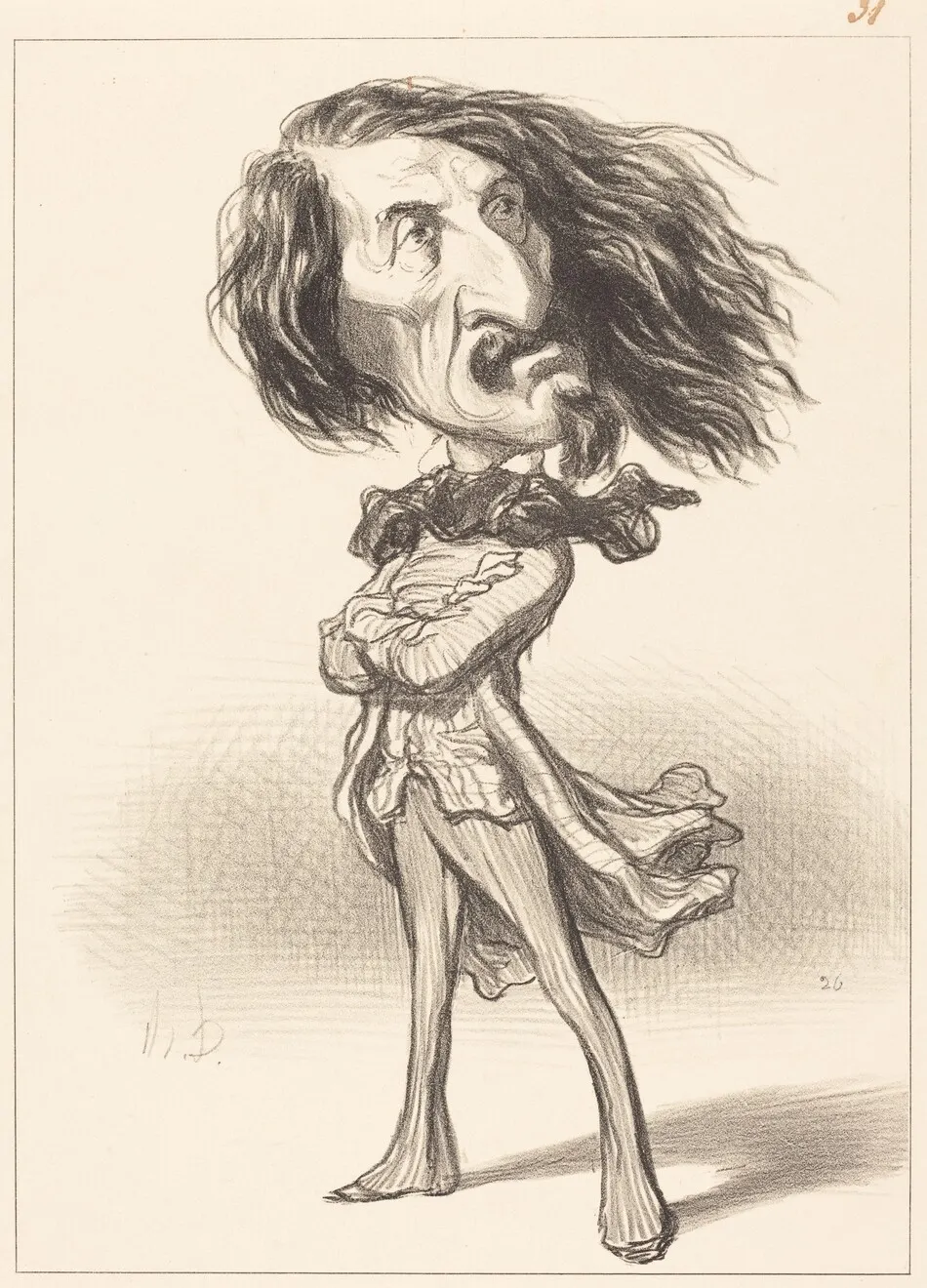 Lagrange by Honoré Daumier