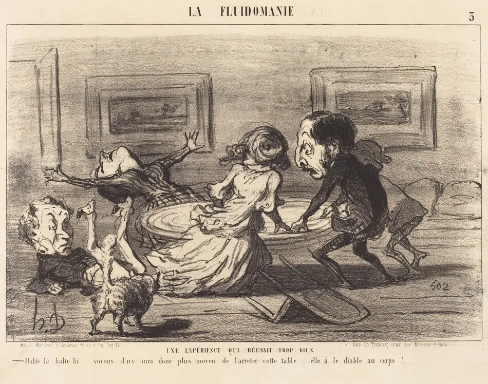 Expérience qui réussit trop bien by Honoré Daumier