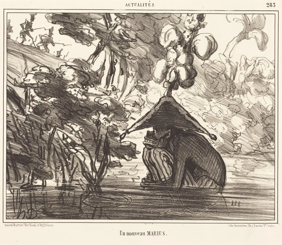 Un nouveau marius by Daumier, Honoré