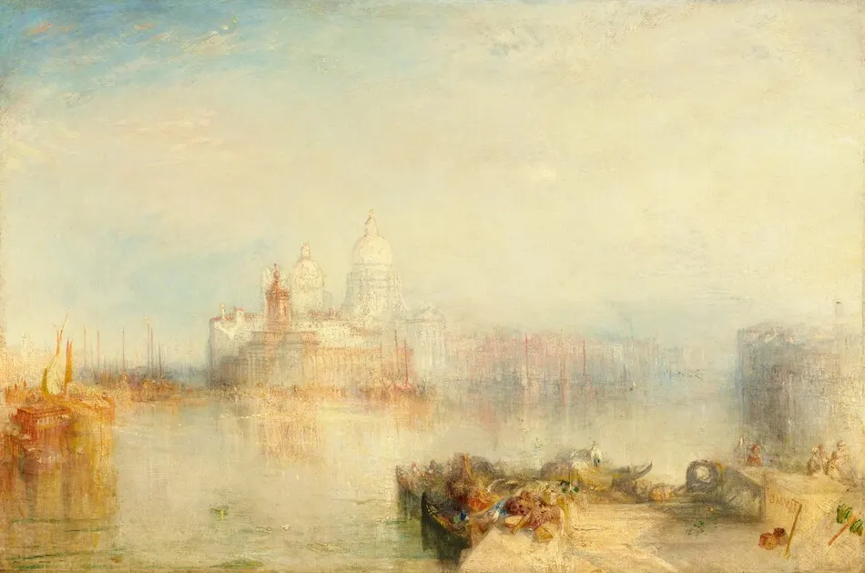 The Dogana and Santa Maria della Salute, Venice by J.M.W. Turner