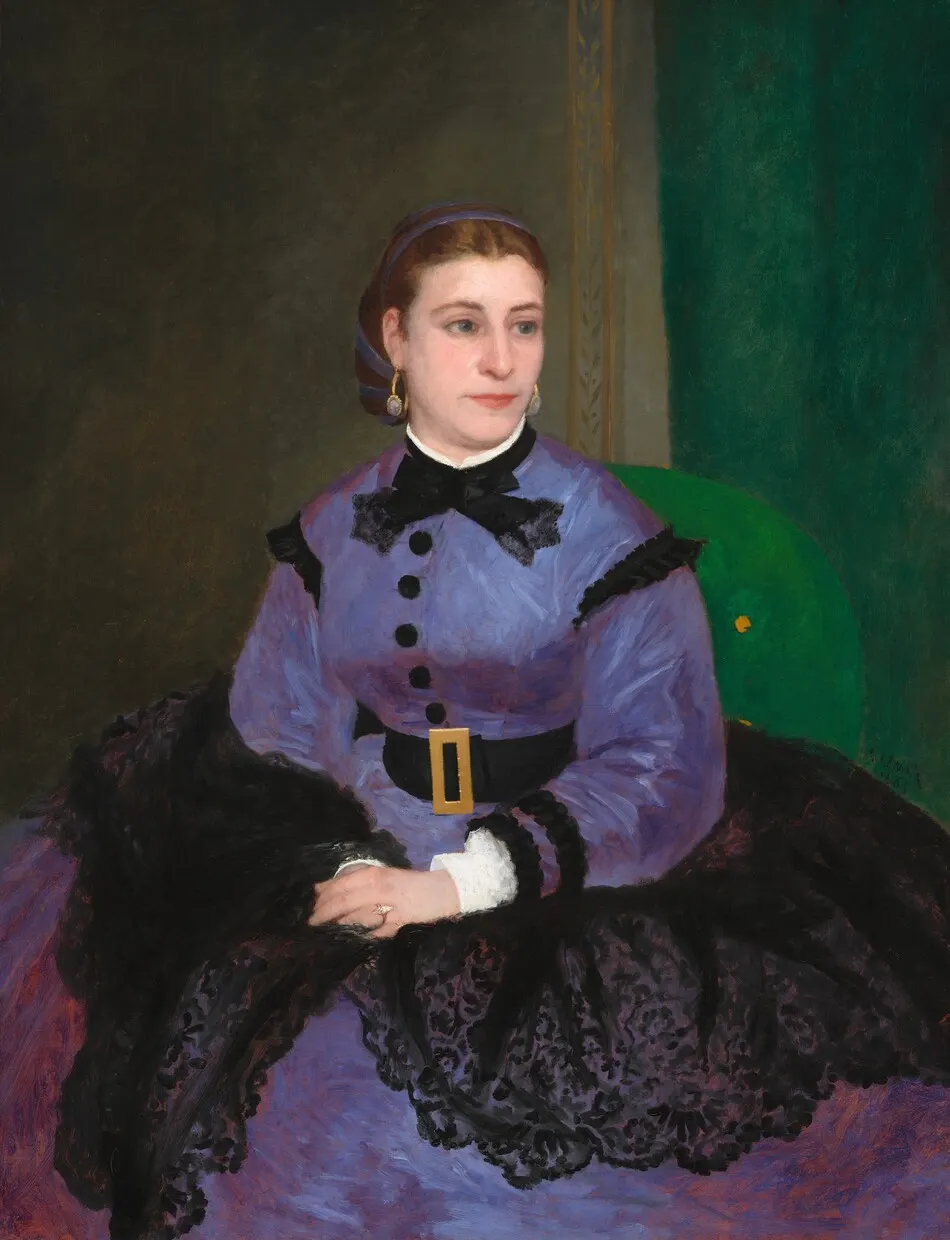Mademoiselle Sicot by Auguste Renoir