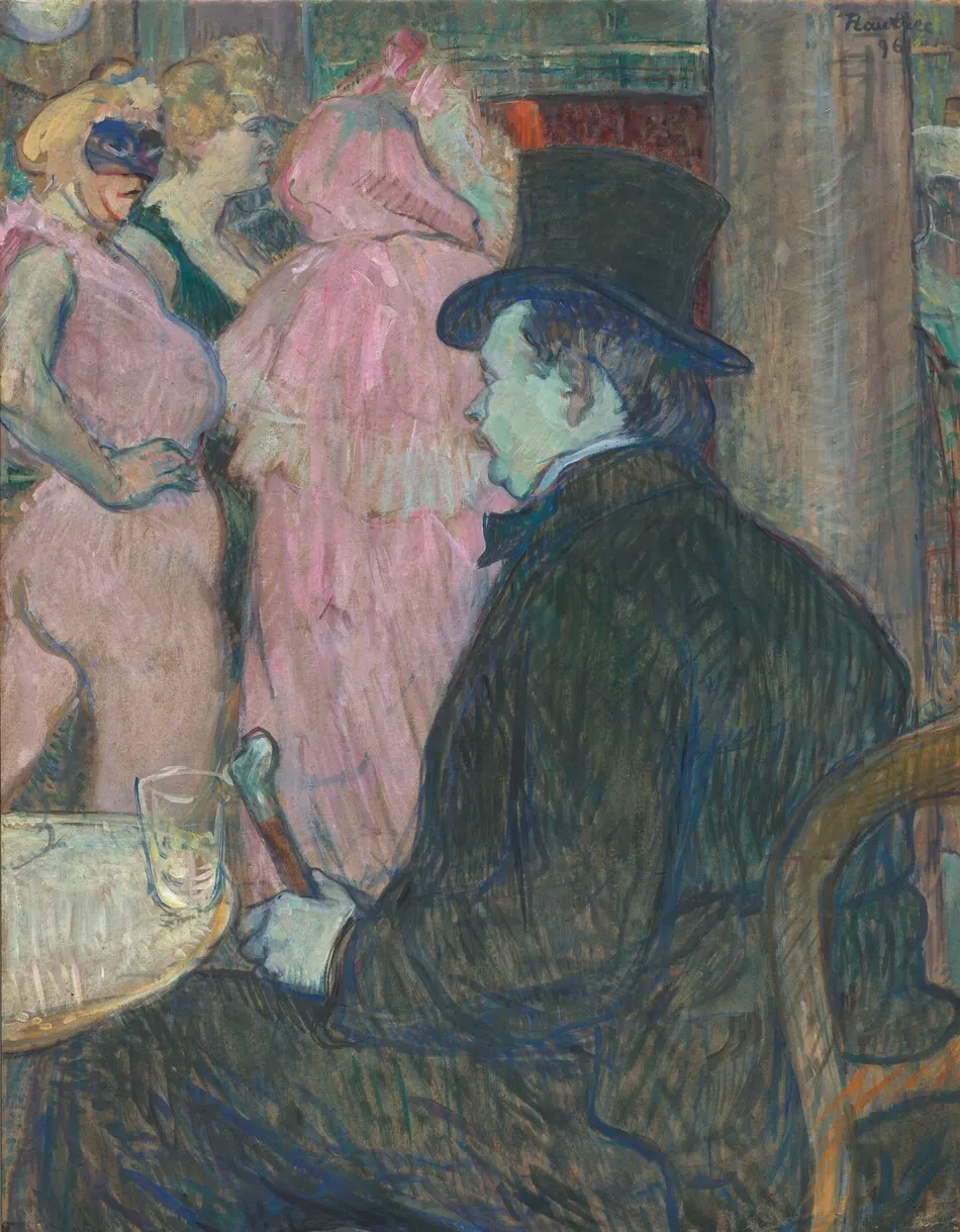 Maxime Dethomas by Henri de Toulouse-Lautrec