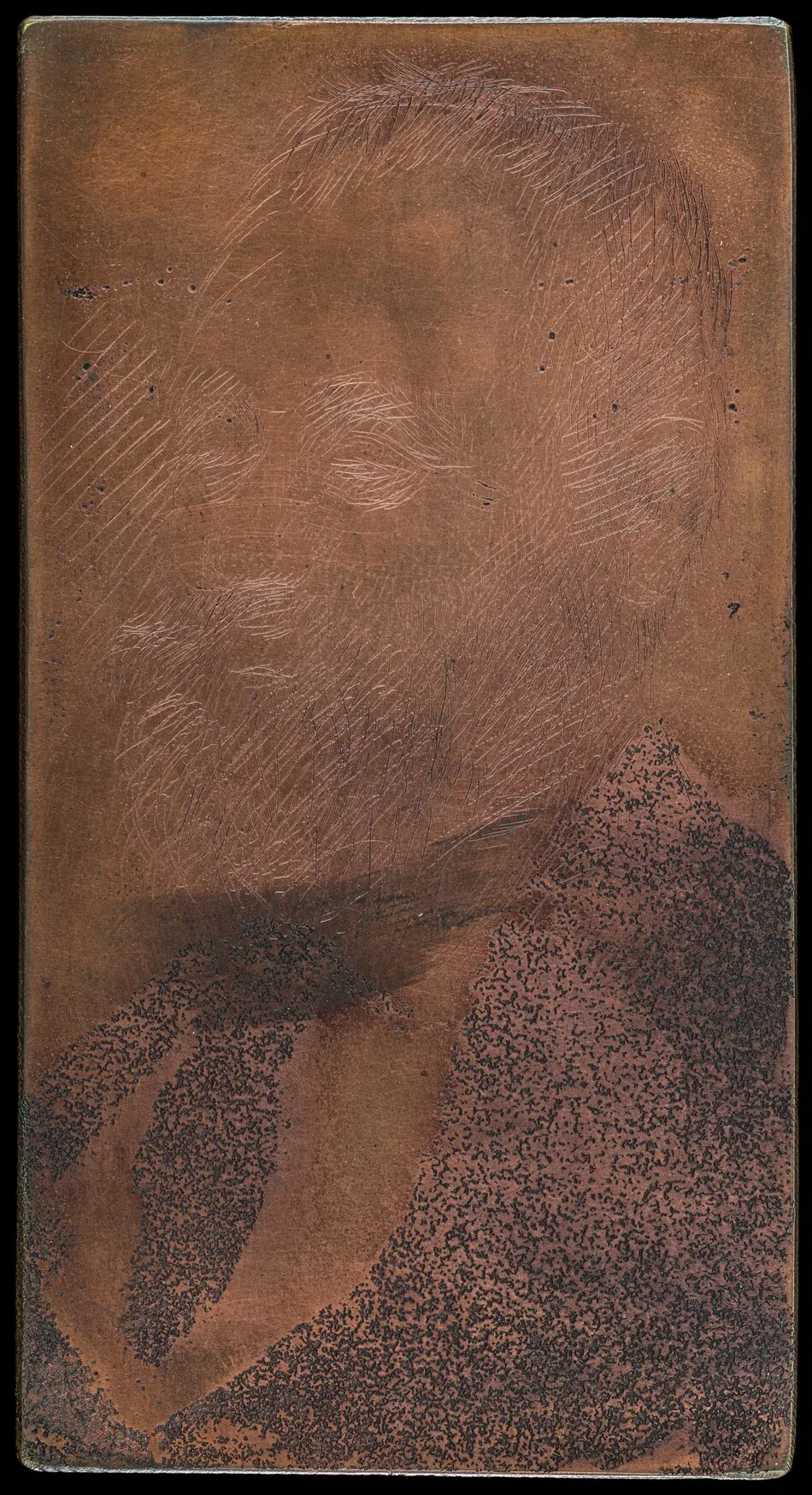 Alphonse Hirsch by Edgar Degas