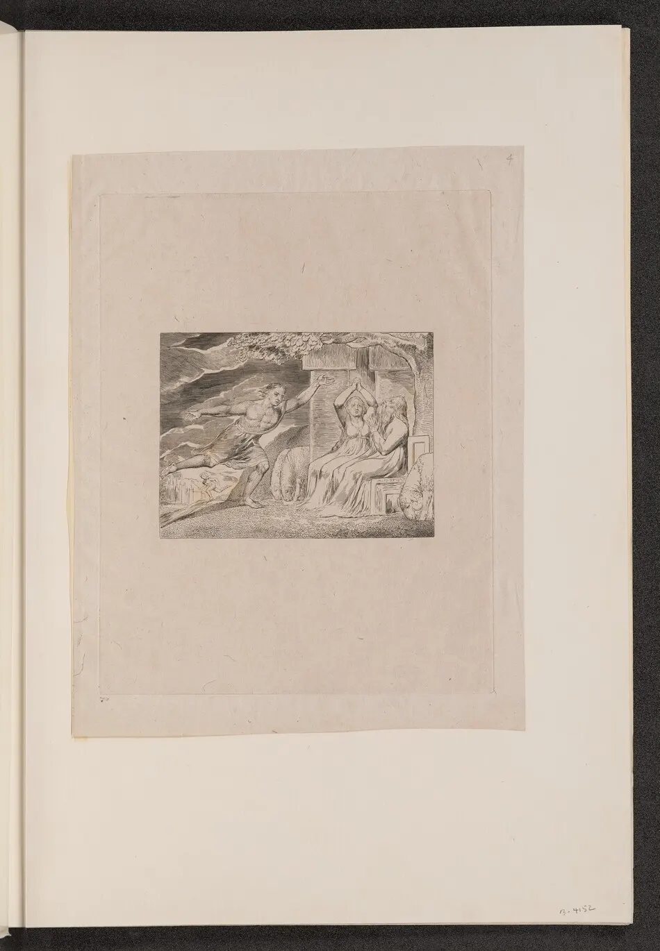 The Messengers Tell Job of His Misfortunes by William Blake