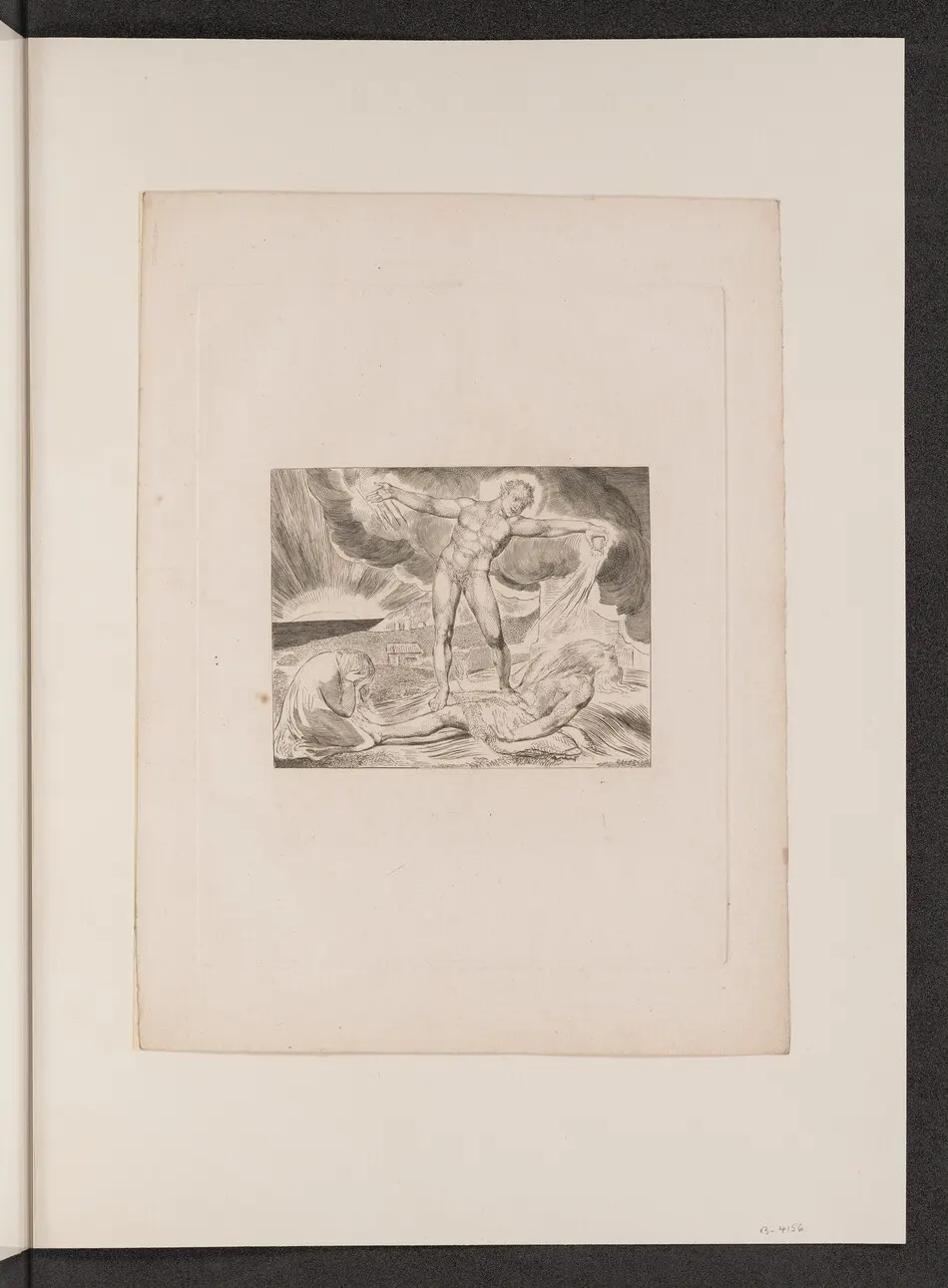 Satan Smiting Job with Boils by William Blake