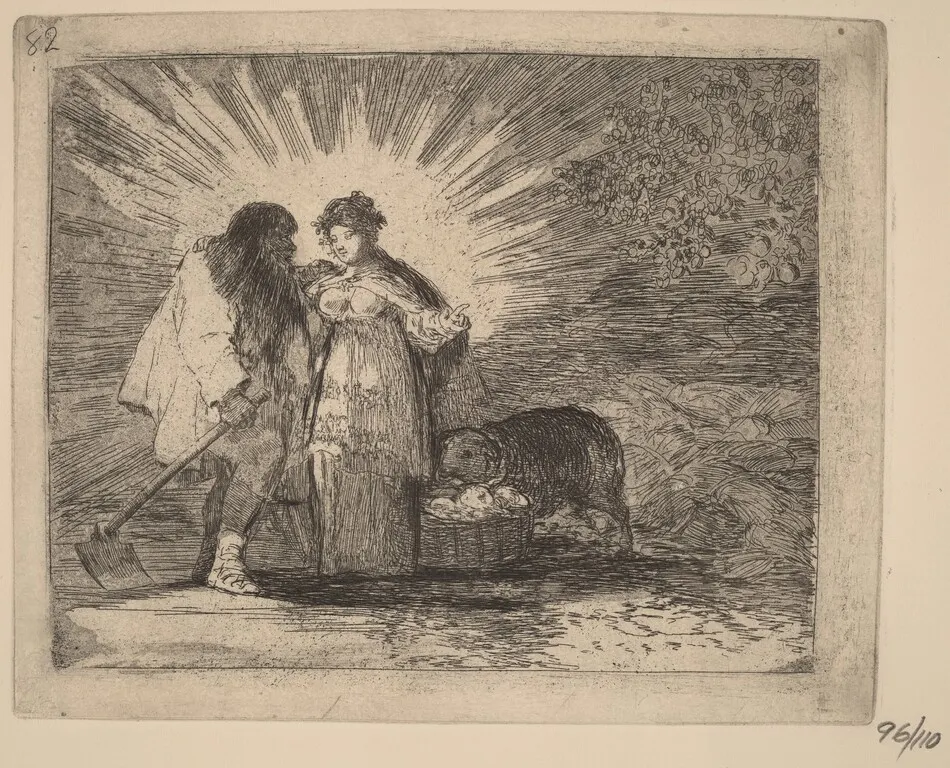 Esto es lo verdadero (This Is the Truth) by Francisco Goya
