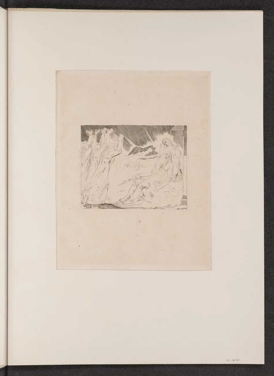 Job's Comforters by William Blake