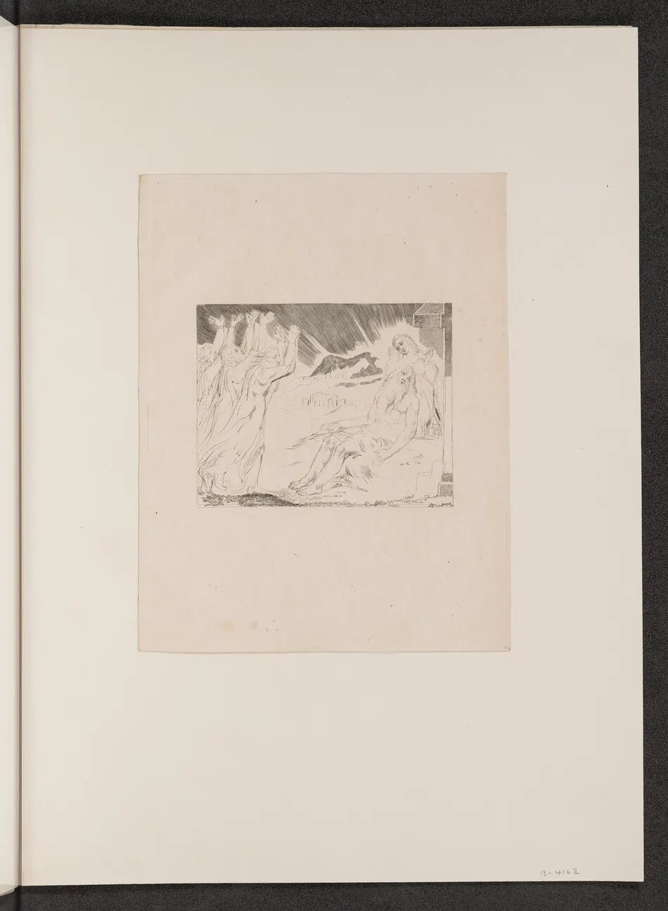 Job's Comforters by William Blake