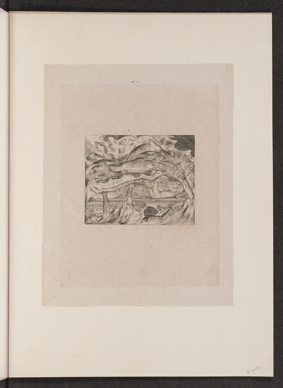Job's Evil Dreams by William Blake