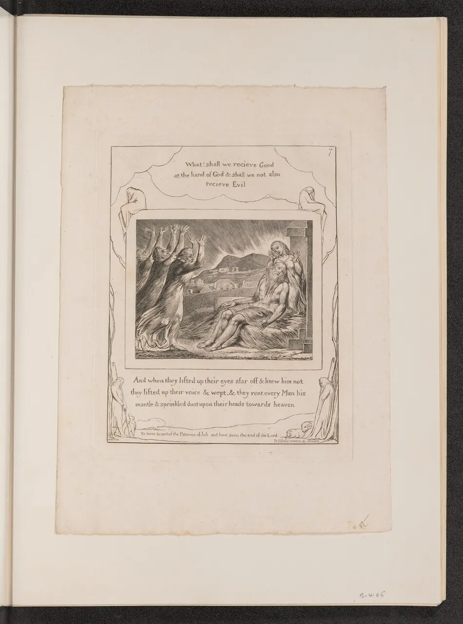 Job's Comforters by William Blake