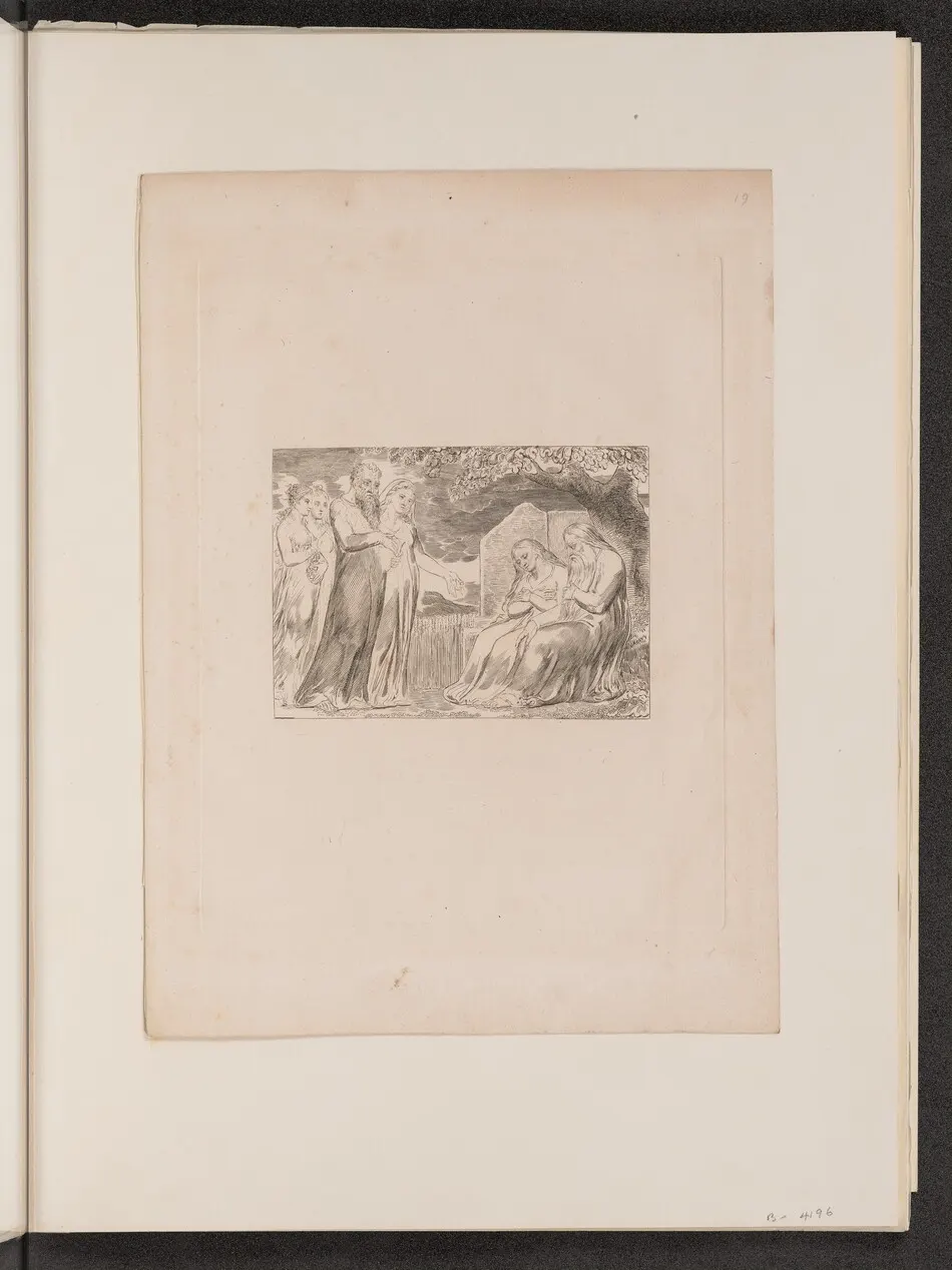 Every Man Also Gave Him a Piece of Money by William Blake