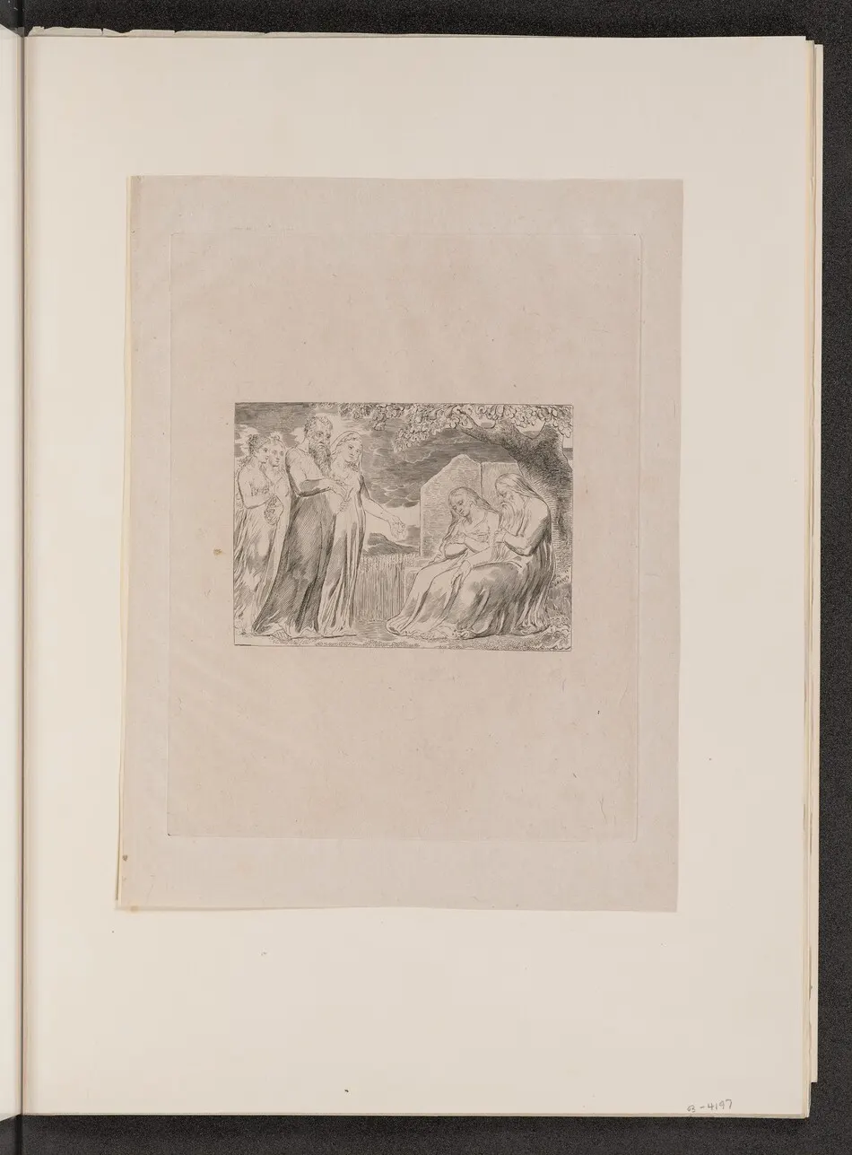 Every Man Also Gave Him a Piece of Money by William Blake