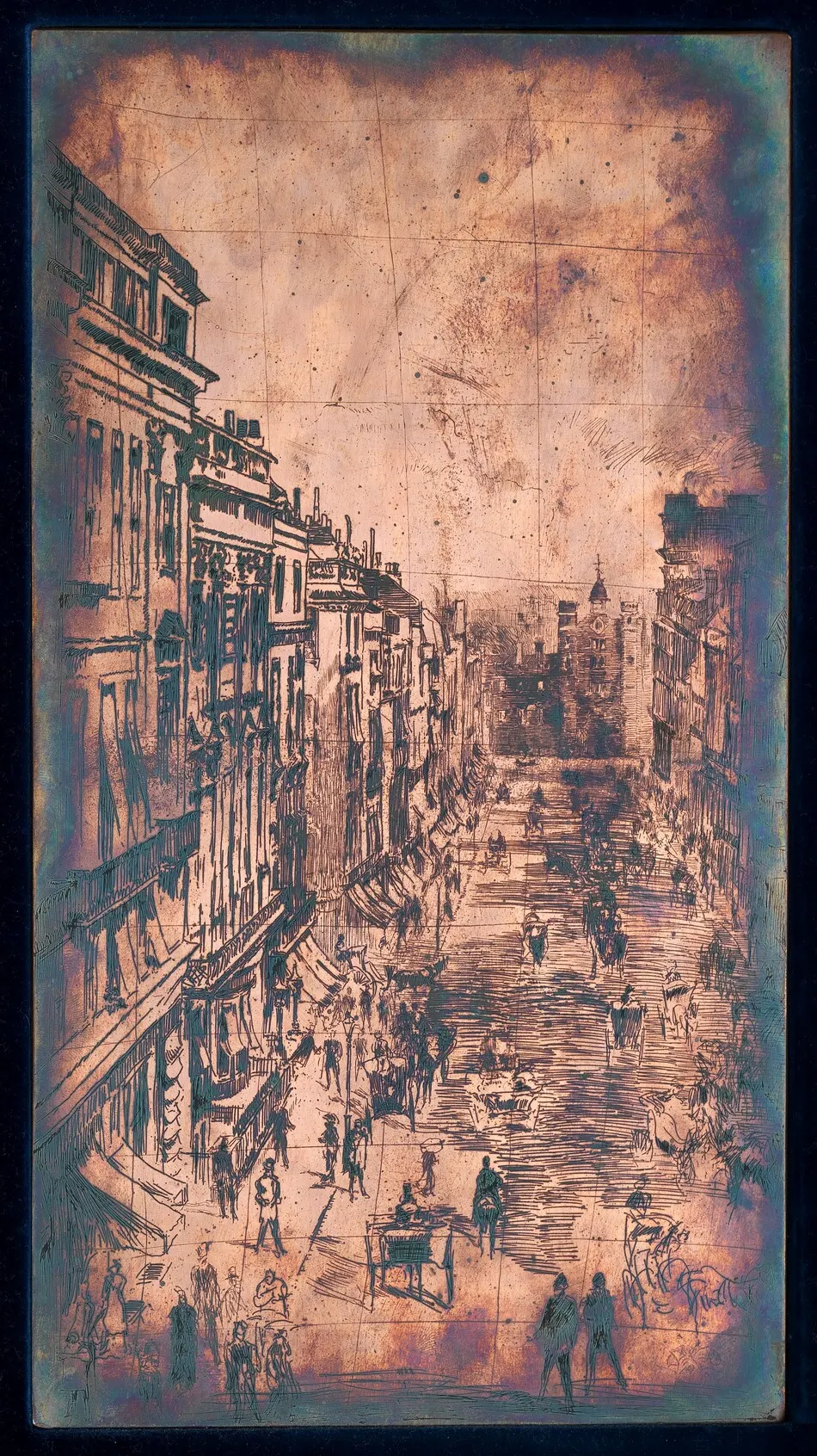 St. James's Street by James McNeill Whistler