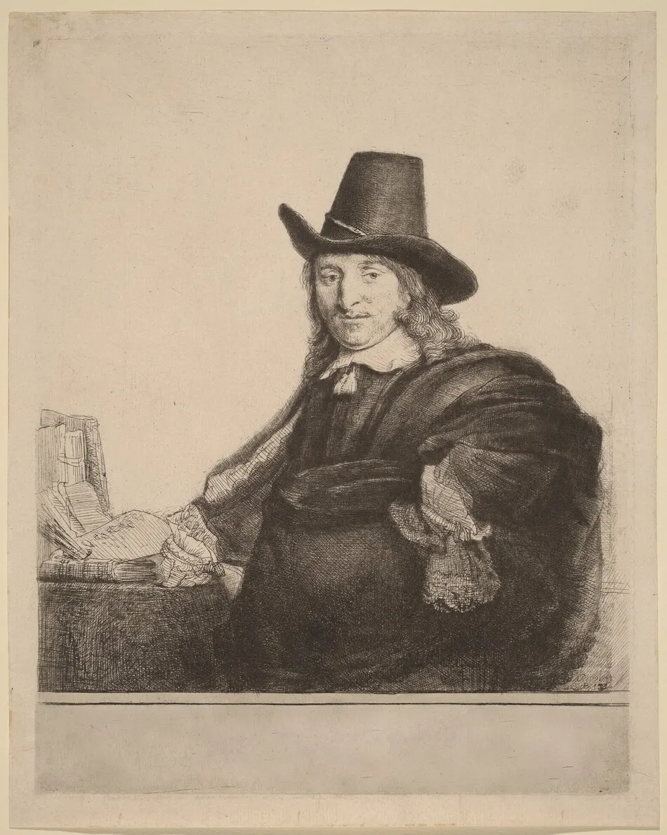 Jan Asselijn by Rembrandt van Rijn