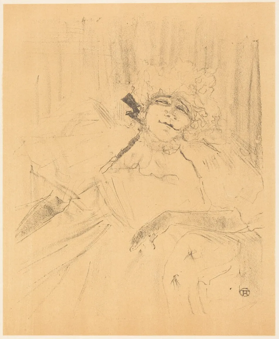 Old Song (Chanson ancienne) by Henri de Toulouse-Lautrec