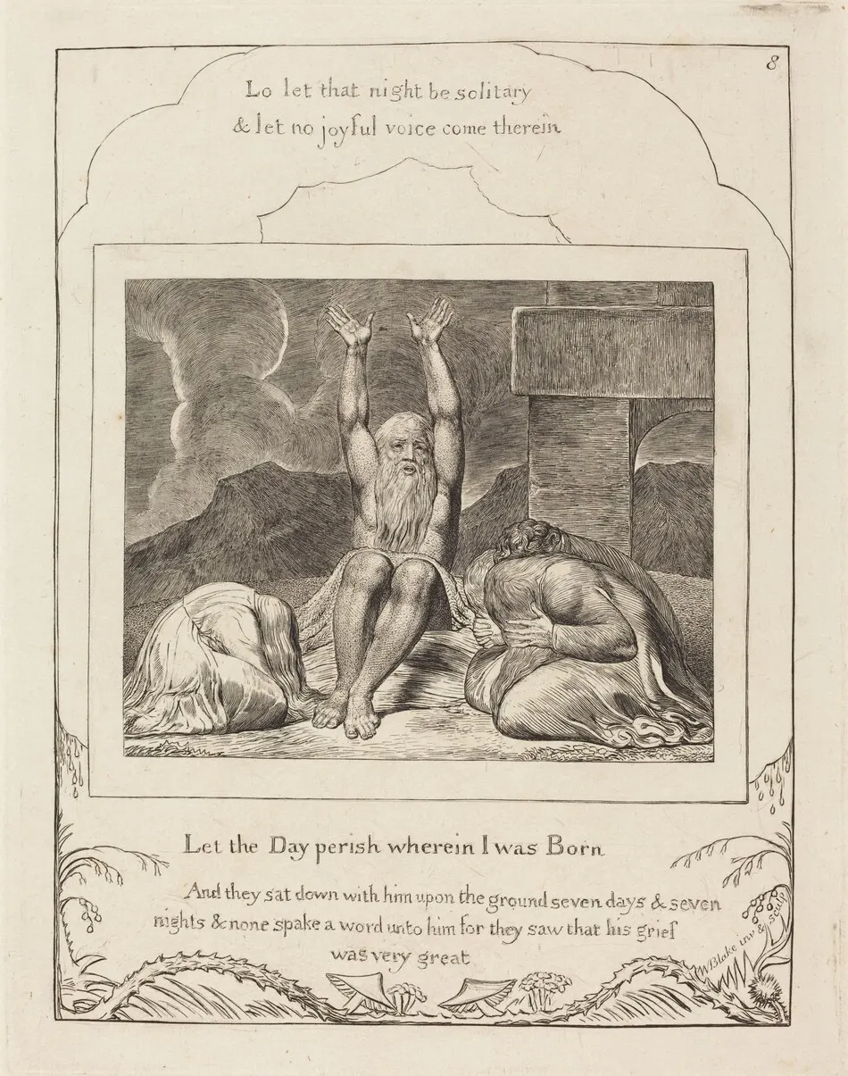 Job's Despair by William Blake