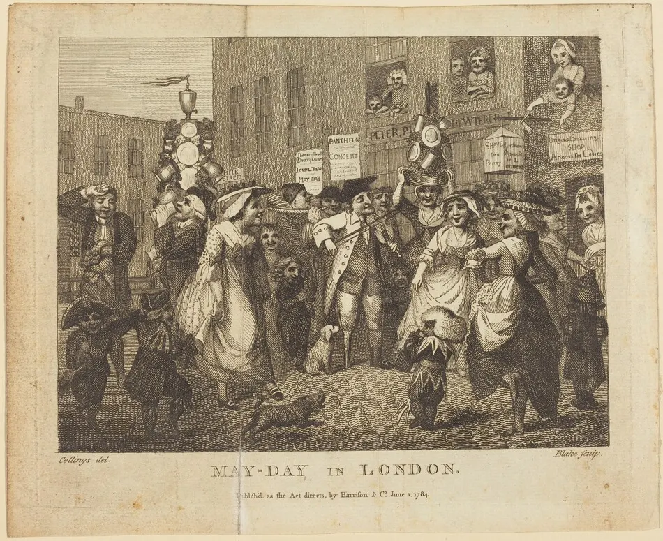 May-Day in London by William Blake