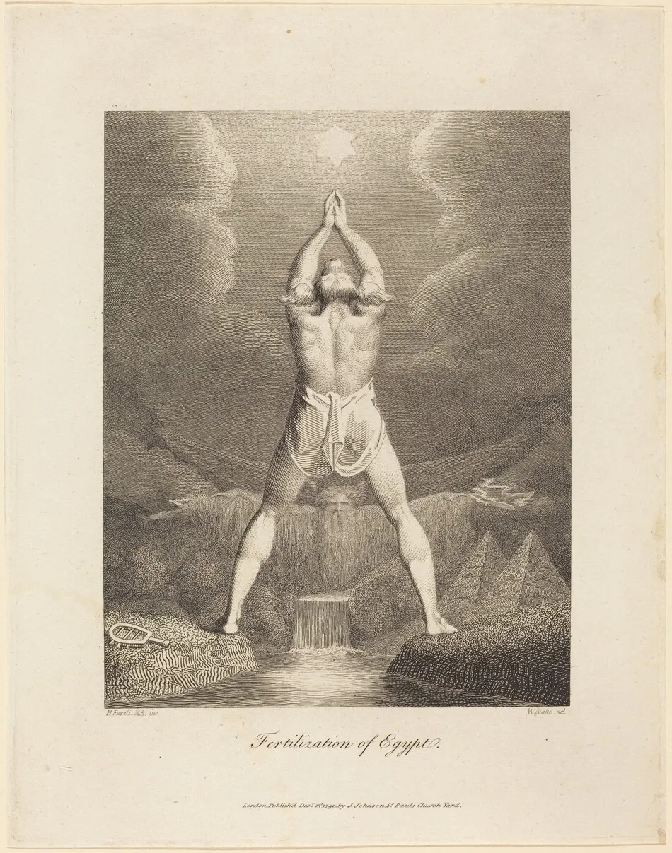 Fertilization of Egypt by William Blake