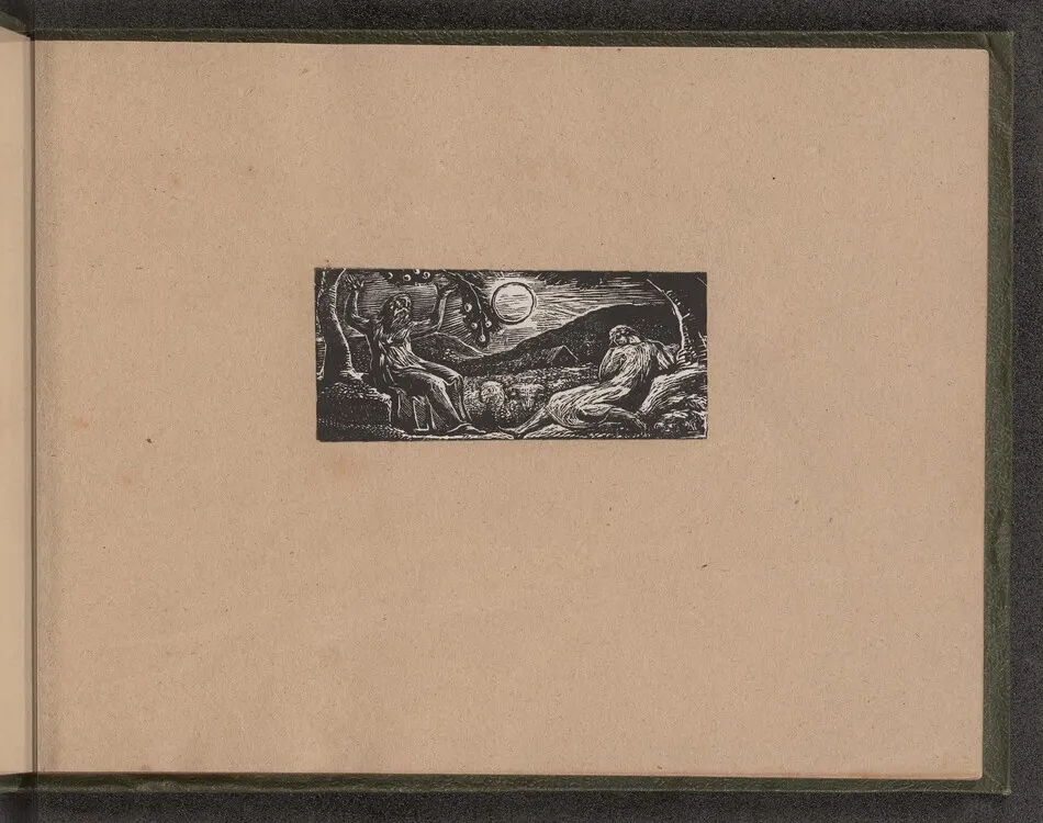 Thenot under Fruit Tree by William Blake