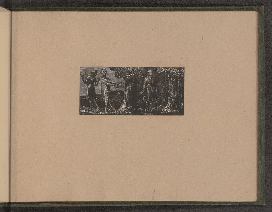 Colinet Mocked by Two Boys by William Blake