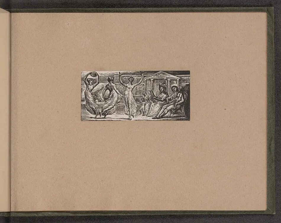Menalcas Watching Women Dance by William Blake