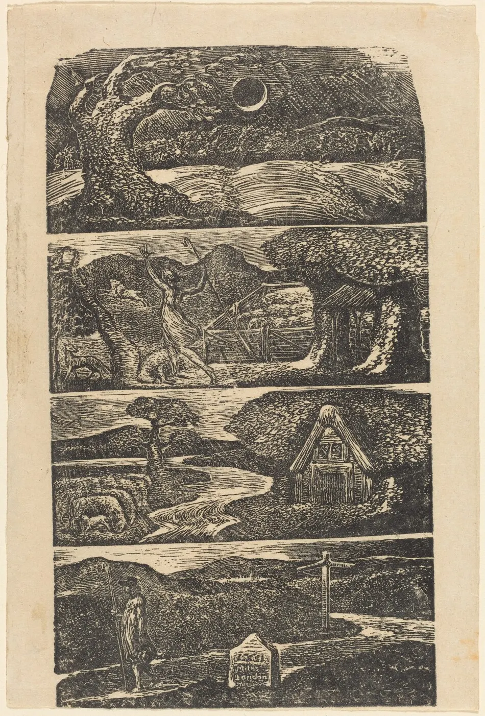 The Pastorals of Virgil by William Blake