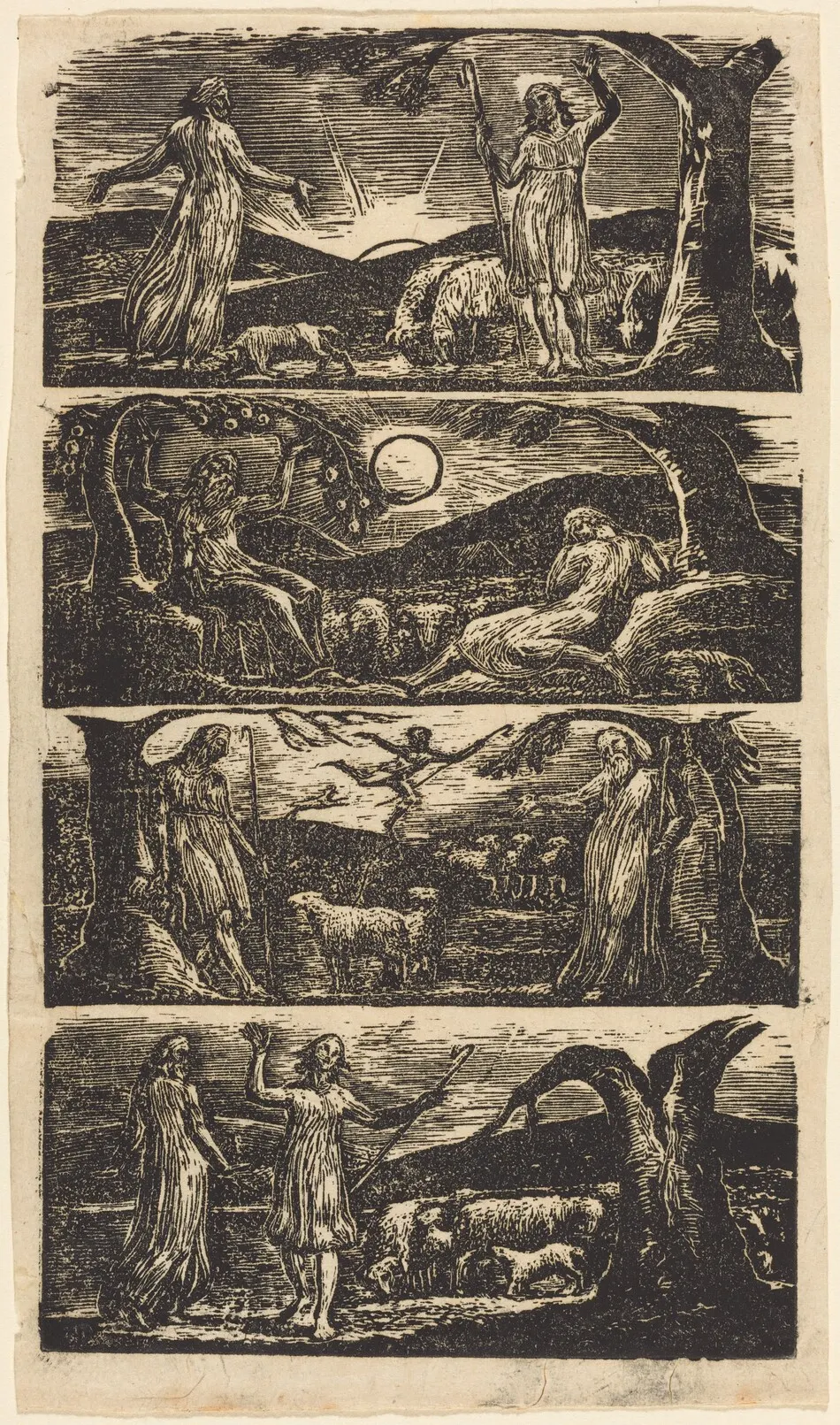 The Pastorals of Virgil by William Blake