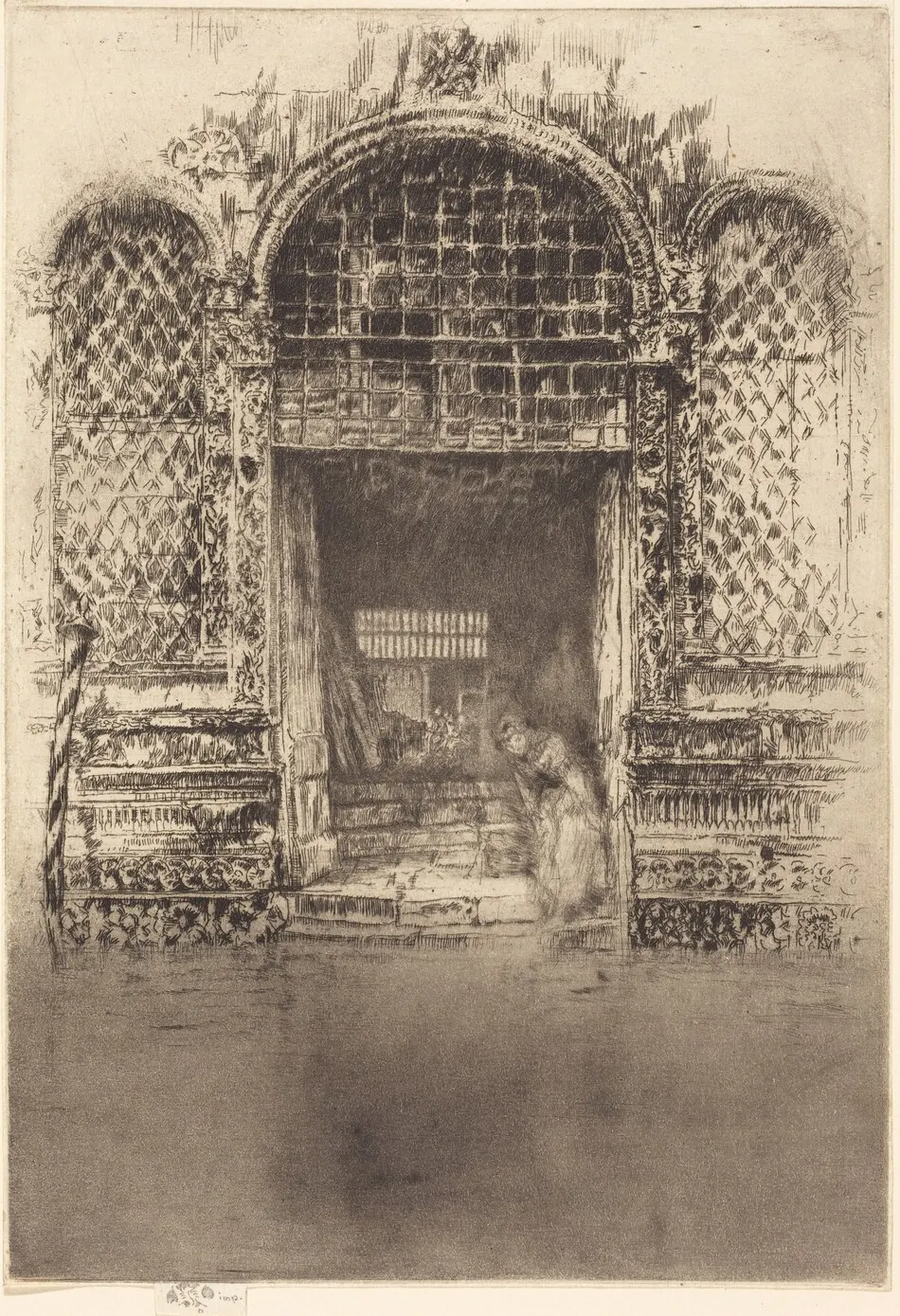 The Doorway by James McNeill Whistler