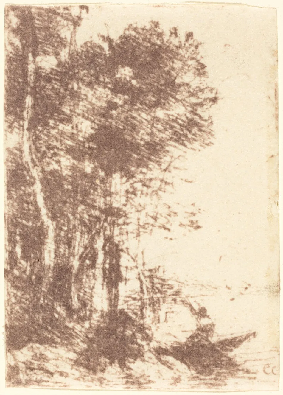 Souvenir of Fampoux (Souvenir de Fampoux) by Jean-Baptiste-Camille Corot