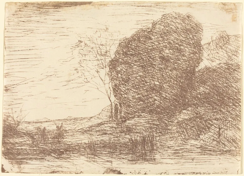 Feast of Pan (La Fete de Pan) by Jean-Baptiste-Camille Corot