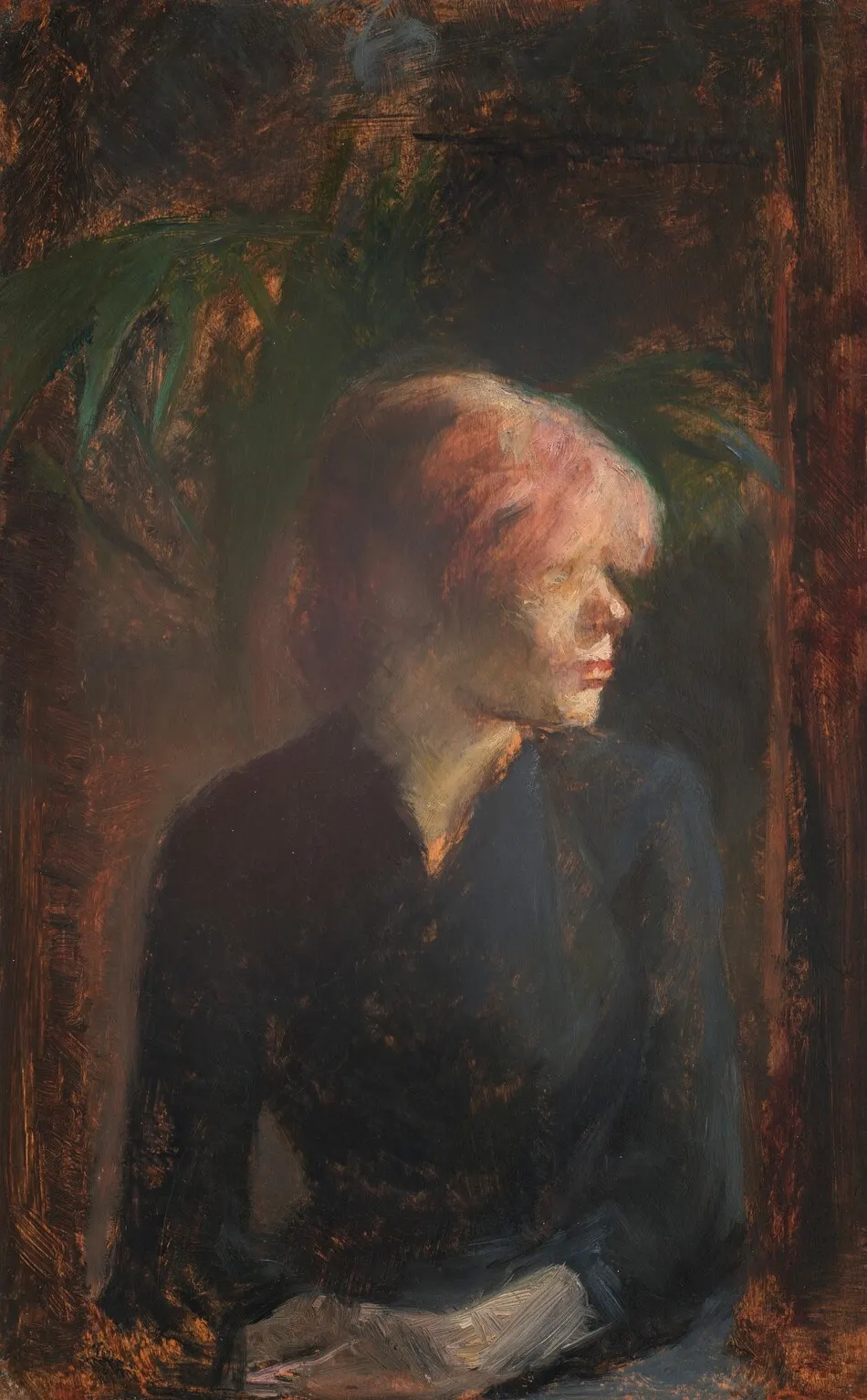 Carmen Gaudin by Henri de Toulouse-Lautrec
