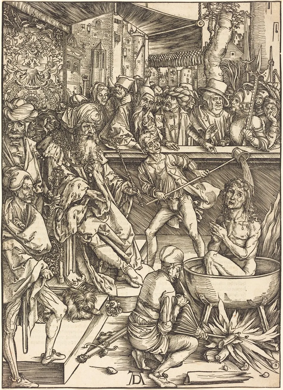 The Martyrdom of Saint John by Albrecht Dürer