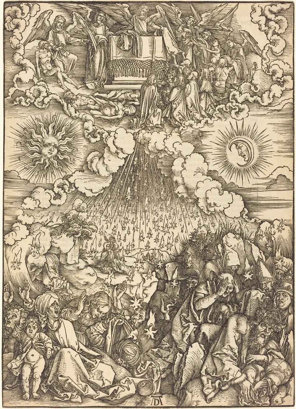 The Opening of the Fifth and Sixth Seals by Albrecht Dürer