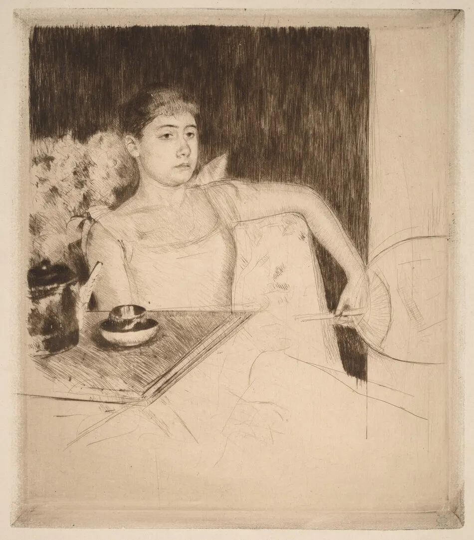 Tea by Mary Cassatt