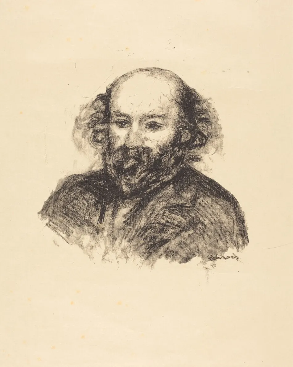 Paul Cezanne by Auguste Renoir