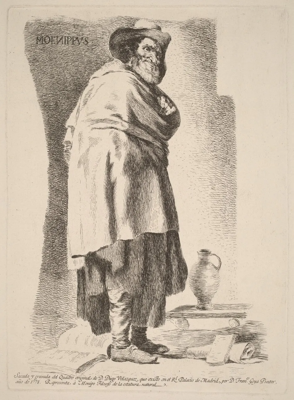 Moenippvs (Moenippus) by Francisco Goya
