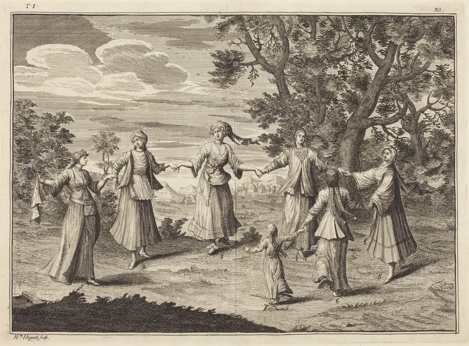 A Native Dance by William Hogarth