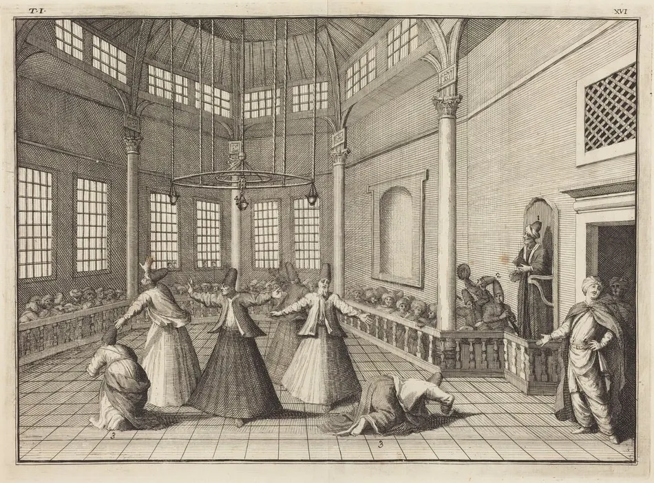 The Inside of a Mosque by William Hogarth