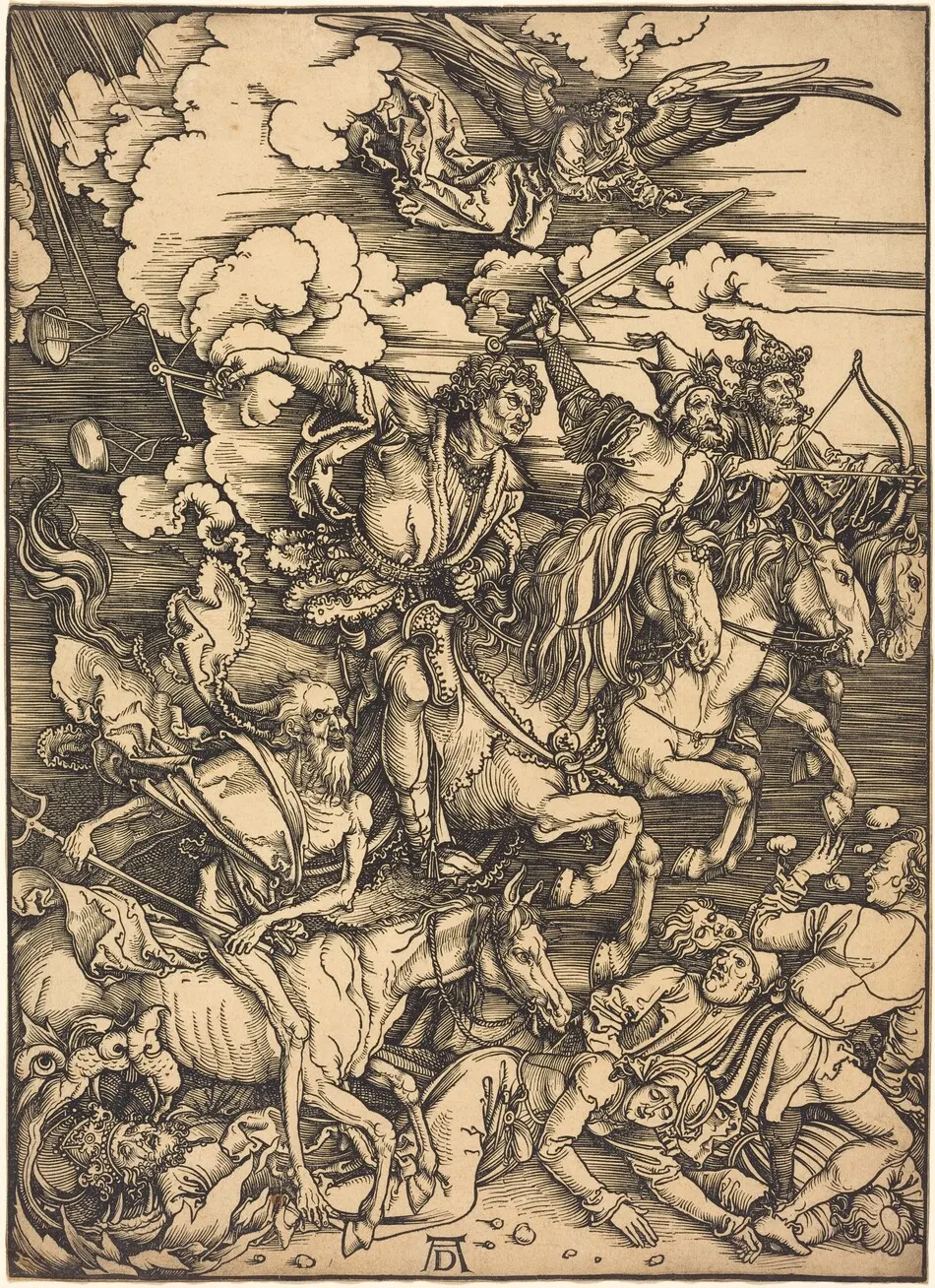 The Four Horsemen by Albrecht Dürer