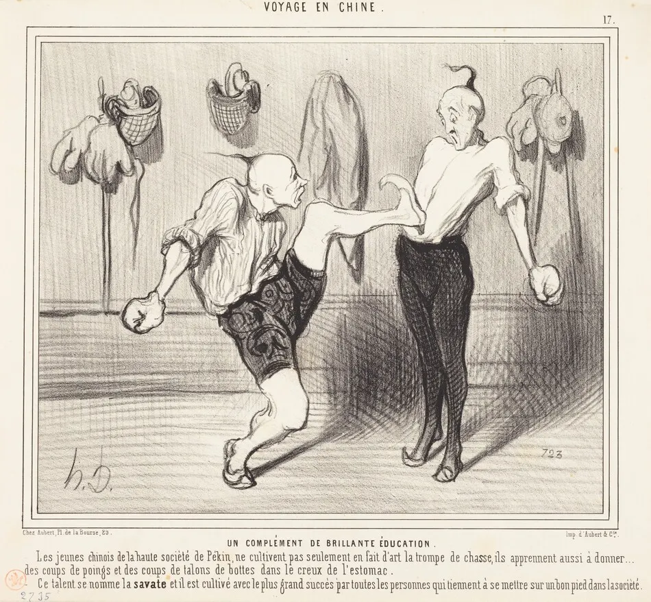 Un Complément de brillante éducation by Daumier, Honoré