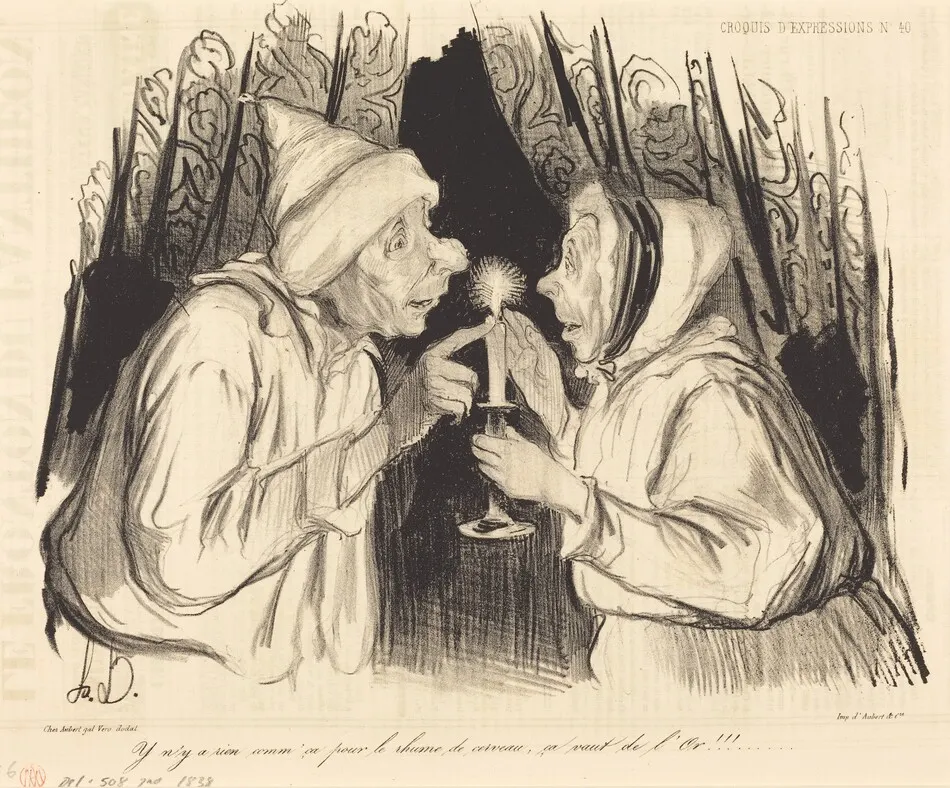 Y n'y a rien comm' ça pour le rhume... by Daumier, Honoré