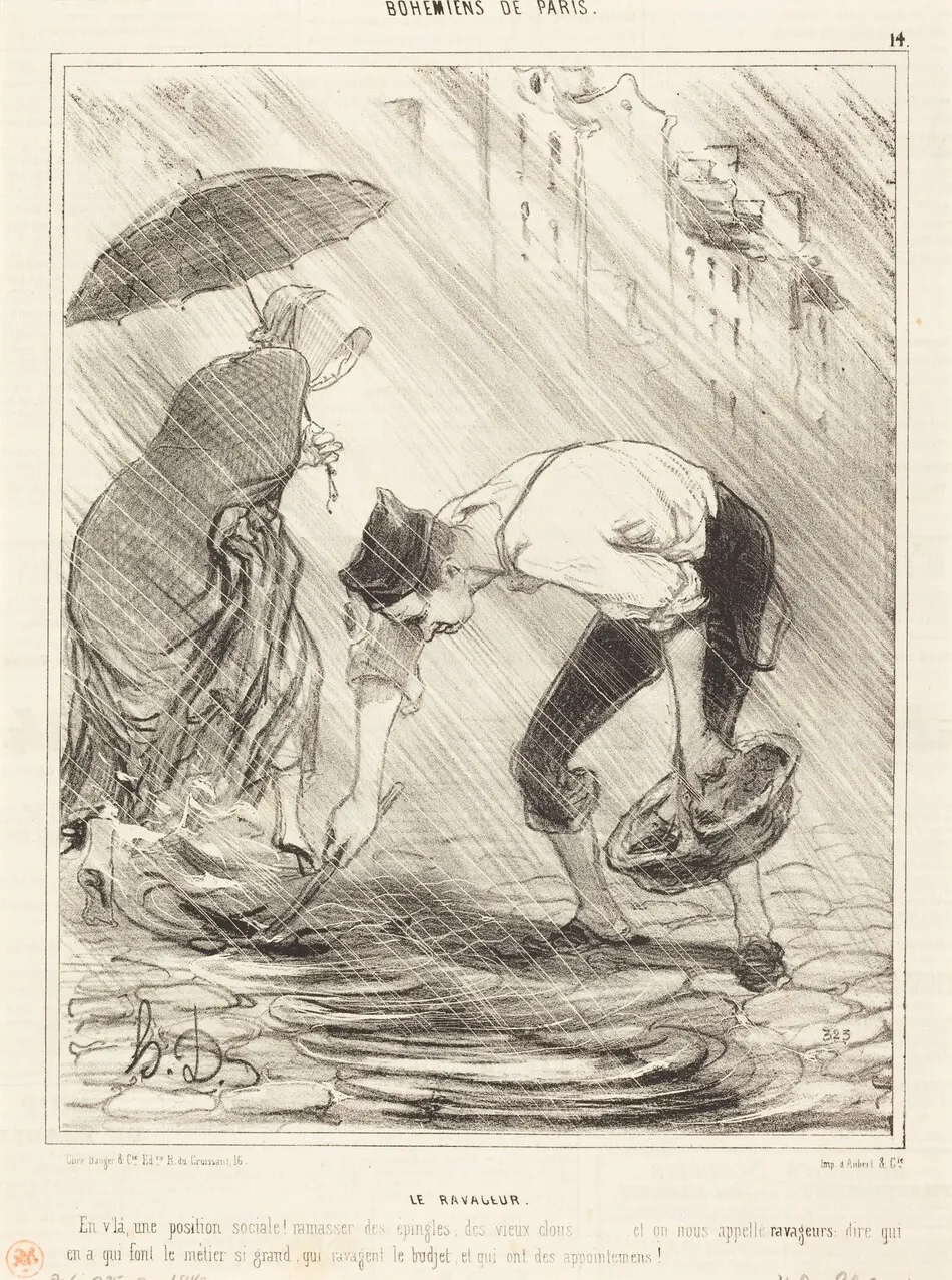 Le Ravageur by Honoré Daumier