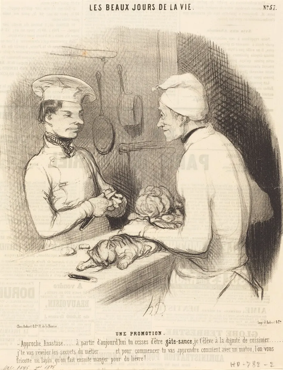Une Promotion by Daumier, Honoré