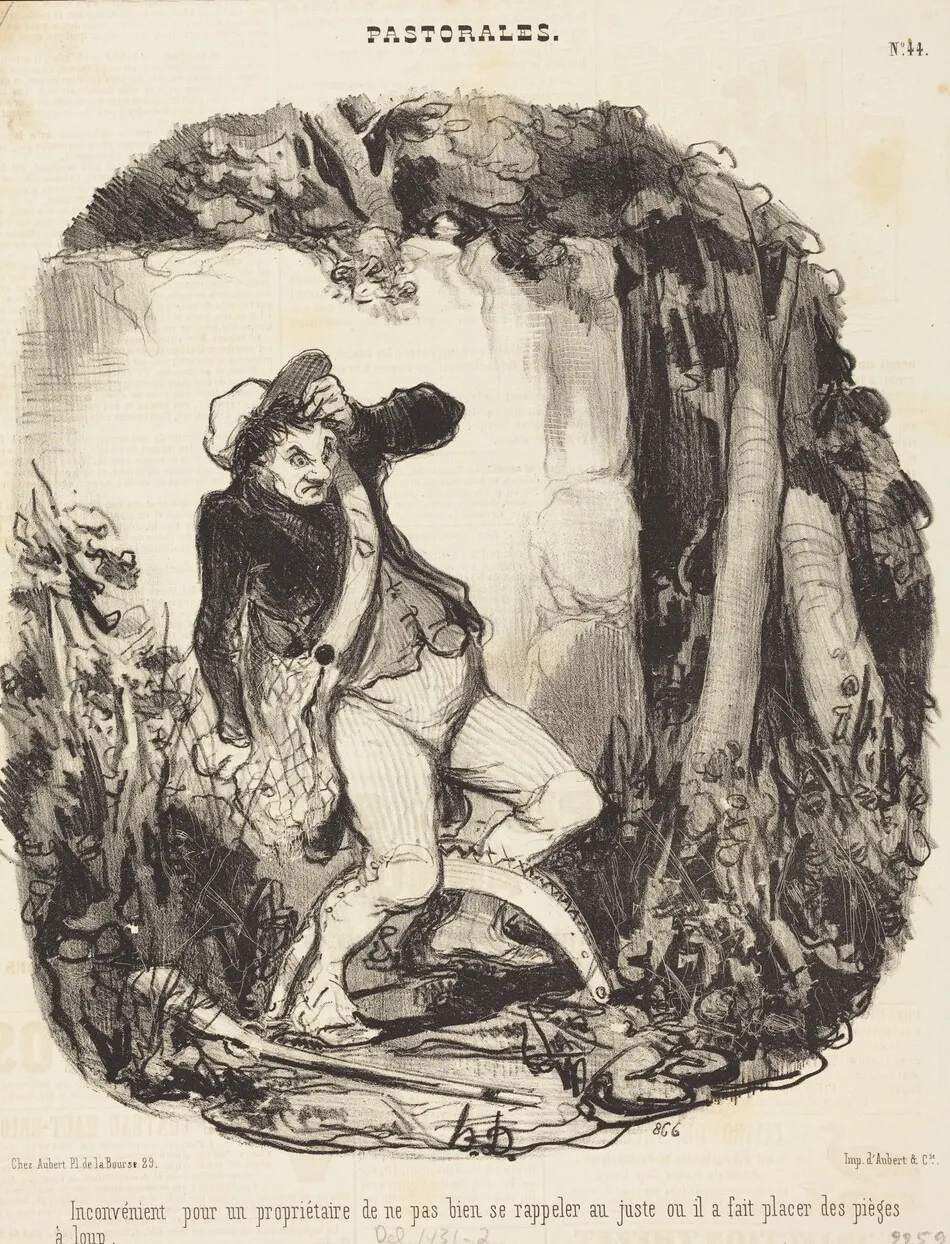 Inconvénient pour un propriétaire de ne pas... by Honoré Daumier